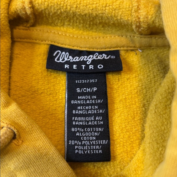 Wrangler Retro Cinched Waist Western Pullover Hoodie Sweatshirt - Picture 6 of 16